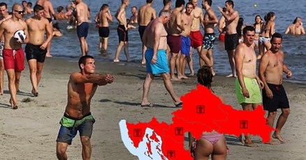 DANAS VRHUNAC TOPLINSKOG VALA Cijela Hrvatska je u crvenom