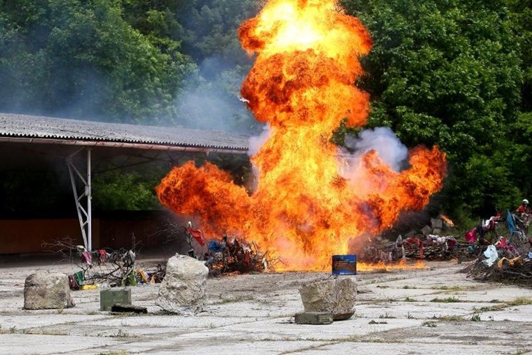 FOTO Pogledajte spektakularnu protuterorističku vježbu u Donjoj Stubici