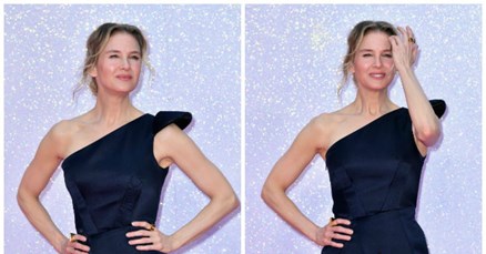 Neprepoznatljiva Renee Zellweger sinoć je bila glavna zvijezda premijere trećeg filma o Bridget Jones