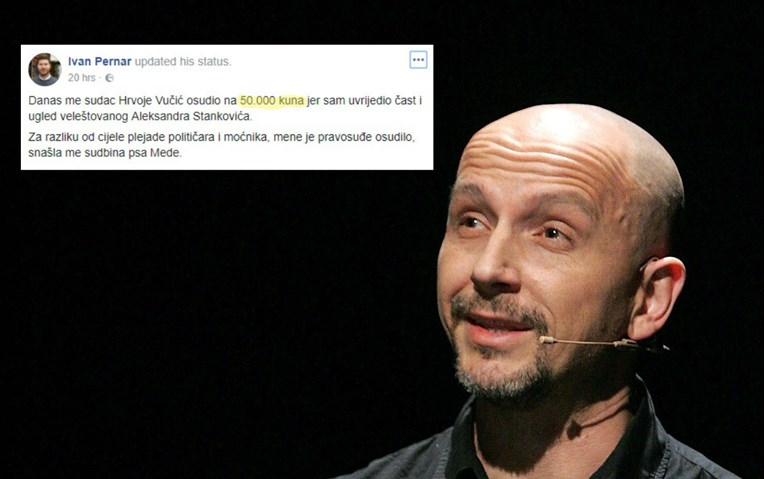 Pernar izgubio tužbu od Stankovića, mora mu platiti 50 tisuća kuna