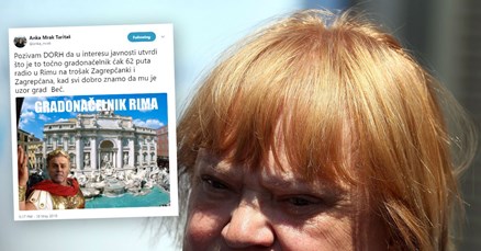Anka Mrak Taritaš poziva DORH da istraži Bandića zbog 62 putovanja u Rim