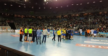 CIRKUS U ARENI Celjani natjeravali suce, treneri se svađali na presici