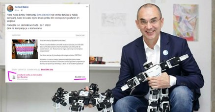 Nenad Bakić pomaže djeci novim projektom, Tedeschi donirao 3500 dolara