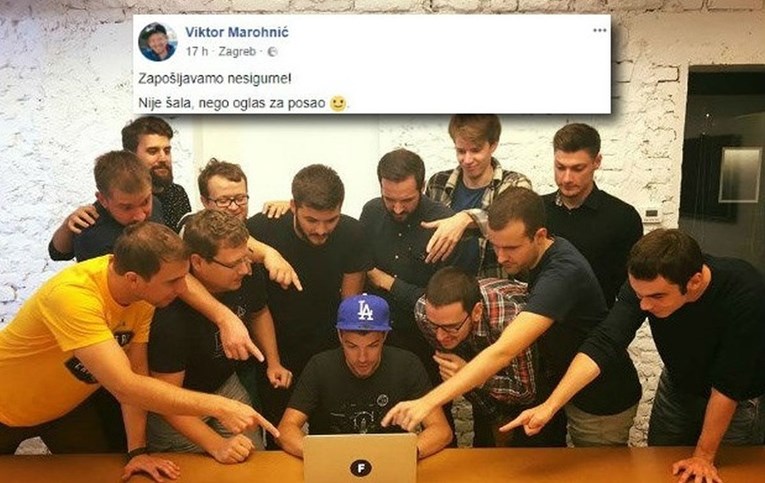 Zagrebački Five objavio neobičan oglas za posao: "Zapošljavamo nesigurne! Nije šala"