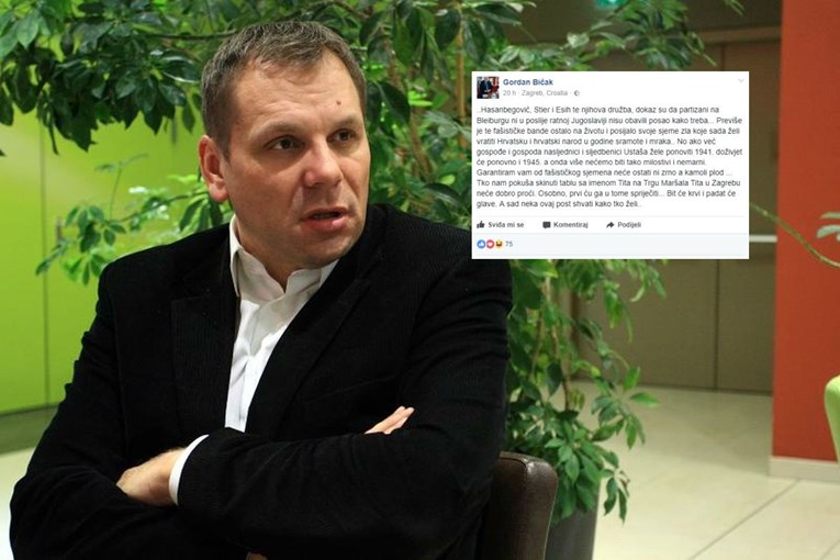 Na Fejsu prijetio Bruni Esih i Stieru pa završio u pritvoru: "Bit će krvi i padat će glave"