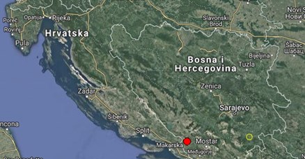 Potres jačine 3,4 stupnja po Richteru u BiH uznemirio stanovnike, osjetio se i u Dalmaciji