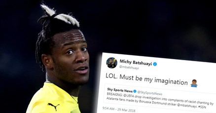 UEFA odbacila optužbe da su Batshuayija rasistički vrijeđali, on im odgovorio: "Ma da, to sam ja umislio..."