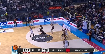 Usred Beograda Cedevita je imala sve, Partizan je bio na koljenima, a onda se dvije sekunde prije kraja dogodilo ovo