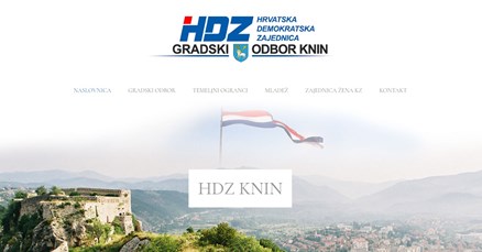 Kninski HDZ-ovci: "Povratak Srba u grad uništit će san Franje Tuđmana"