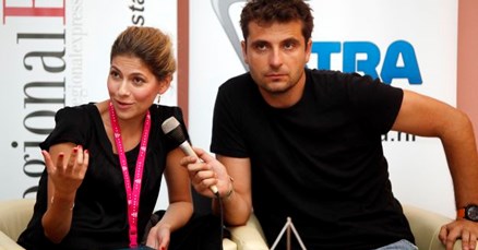 Jelena Perčin i Robert Kurbaša na predstavljanju filma "7sex7" u Puli