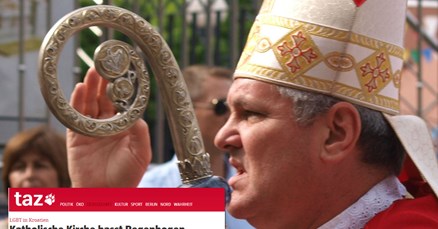 NJEMAČKI LIST Katolička crkva u Hrvatskoj mrzi dugine boje