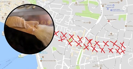 Split će zbog leša Leopolda Mandića dva dana biti blokiran, pogledajte kartu