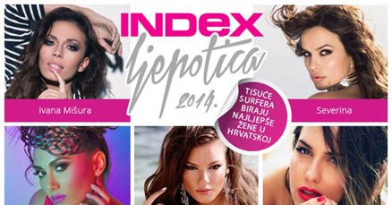 Tradicionalni Indexov izbor: Odaberite najljepšu Hrvaticu u 2014.