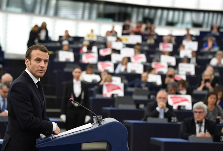 Macronov govor o širenju EU-a podijelio hrvatske europarlamentarce