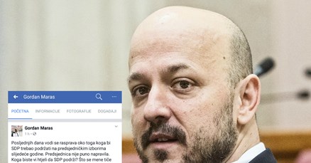 Maras na Facebooku pita ljude koga žele da SDP podrži na predsjedničkim izborima, imaju li oni ikakav plan?