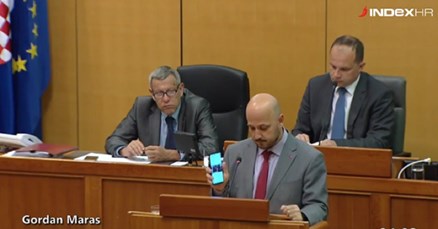 Maras u saboru puštao snimku Dalićke kako laže