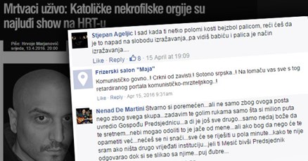 Katolički ekstremizam zavladao Hrvatskom, ovo su prijetnje smrću koje smo primili