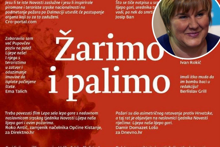 Odgovor iz Novosti: Hrvati, Željka Markić vas truje