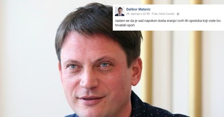 Matanić popljuvao Željka Babića: "Dosta je tih spodoba koje vode tzv. hrvatski sport"