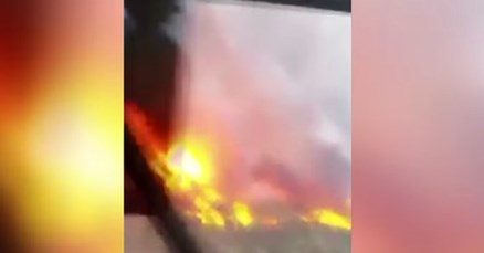 Pilot kanadera snimao gašenje požara, pogledajte kako to izgleda iz aviona