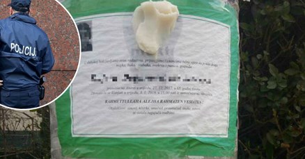 Policija istražuje muslimanske osmrtnice premazane svinjskom masti