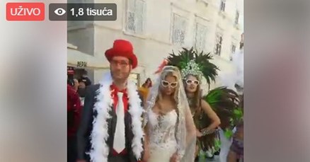 VIDEO "Vjenčali se" Ivan Pernar i Ava Karabatić: "Ovo je prava ljubav"