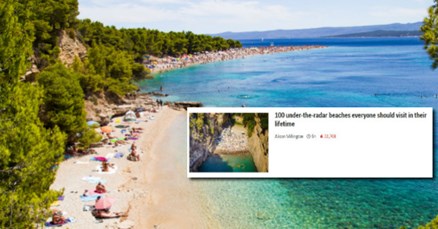Business Insider u 100 nerazvikanih plaža koje bi svi trebali posjetiti uvrstio i jednu hrvatsku