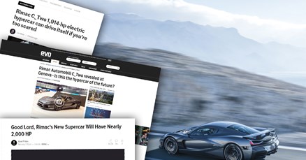 Strani mediji oduševljeni Rimčevim hiperautomobilom: "Može voziti sam sebe ako je vas previše strah"