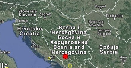 Tri jača potresa pogodila BiH, osjetili su se i u Splitu