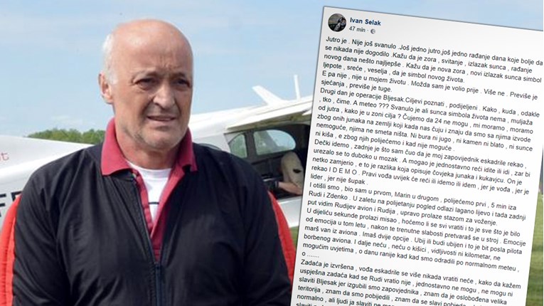 Vojni pilot sjetio se kako je u Bljesku izgubio zapovjednika: "Pobijedili smo, ali ja slaviti ne mogu"