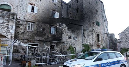 Požar u poznatom šibenskom kafiću: "Vatra je bila ogromna"