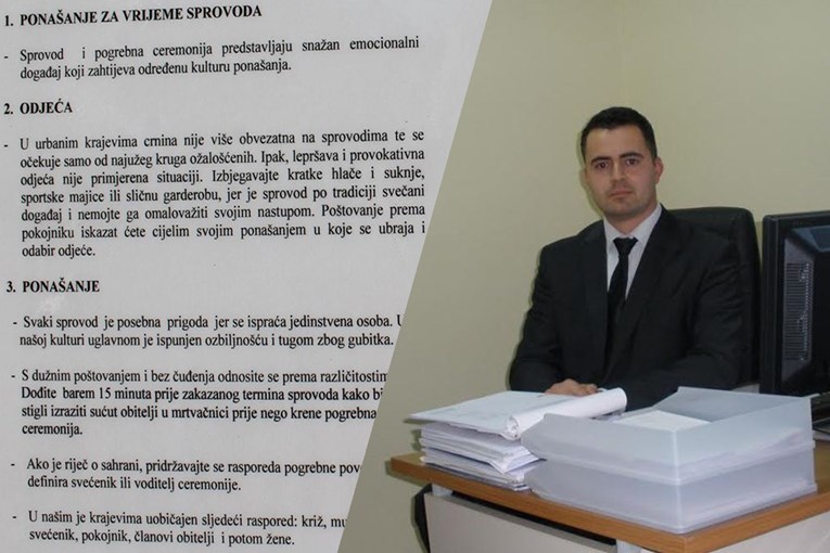 Šibenski direktor o pravilima ponašanja na sprovodima: "Prvo križ pa muškarci, žene idu zadnje"