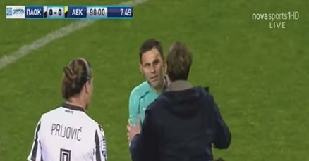 VELIKI OBRAT Nakon prijetnji pištoljem i poruke "Gotov si!" objavljeno da je sudac priznao poništeni gol PAOK-a