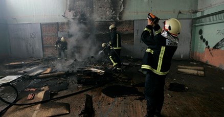 Osječki vatrogasci pomoću termo-kamere za pet minuta ugasili požar u napuštenoj školi