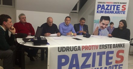 Kreću u prosvjede protiv Erste banke: Osnovana udruga "Pazite s kim bankarite"