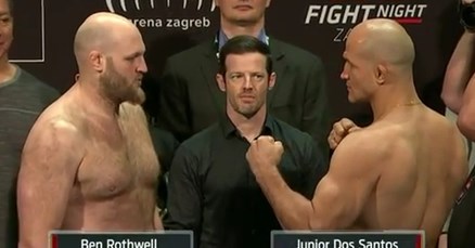 Pogledajte povijesno vaganje za današnji UFC u Areni