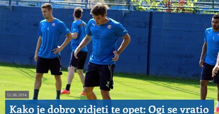 Vukojević odradio prvi trening s Modrima: Bilo je samo pitanje trenutka kada ću se vratiti u Dinamo