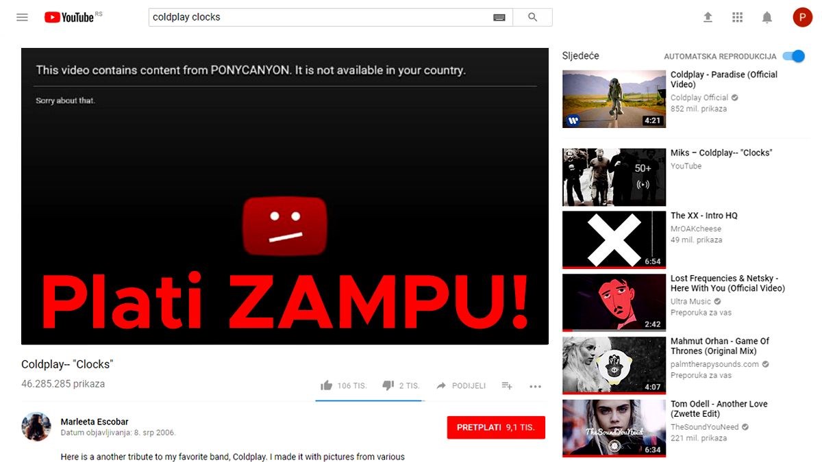 prvih deset milijuna web lokacija za upoznavanje milijunaša