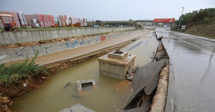 Štete od poplava u Zadru milijardu kuna, sutra se očekuje nova obilna kiša