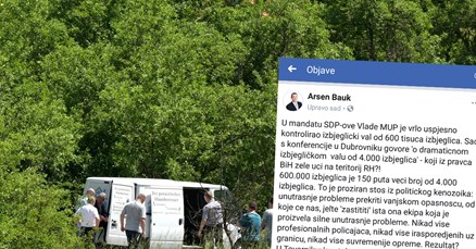 Bauk napao vladu: "Pero Švercer kombijem je probio 3 policijska punkta"