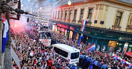 Policija zadovoljna dočekom Vatrenih, nije bilo incidenata