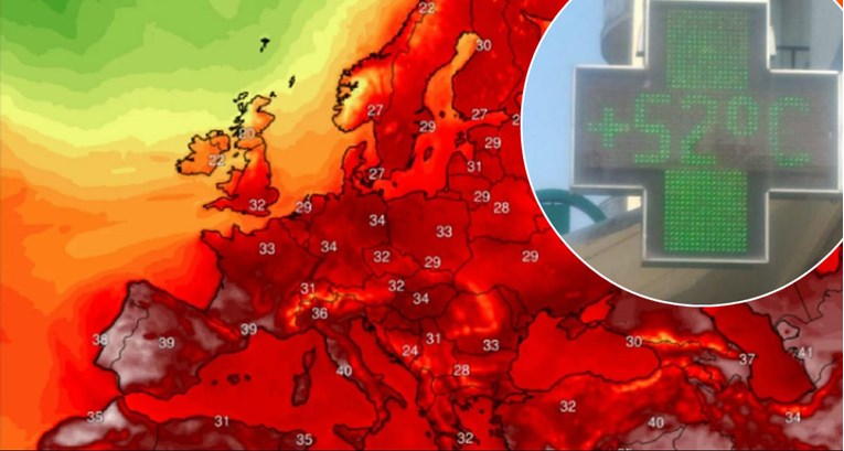 Pakao diljem Europe, past će povijesni rekord? "Bit će gore nego u Dolini smrti"