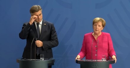 VIDEO Plenković se sastao s Merkel, ona pohvalila Hrvatsku: "Napredovali ste"