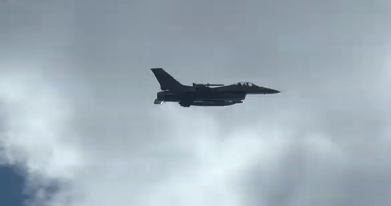 VIDEO Američki F-16 i hrvatski MiG-ovi izvodili manevre nad Slavonijom