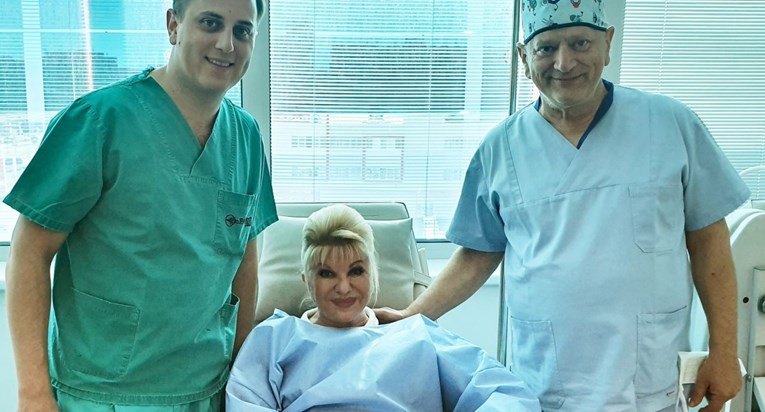 Ivana Trump uspješno operirana u Zagrebu