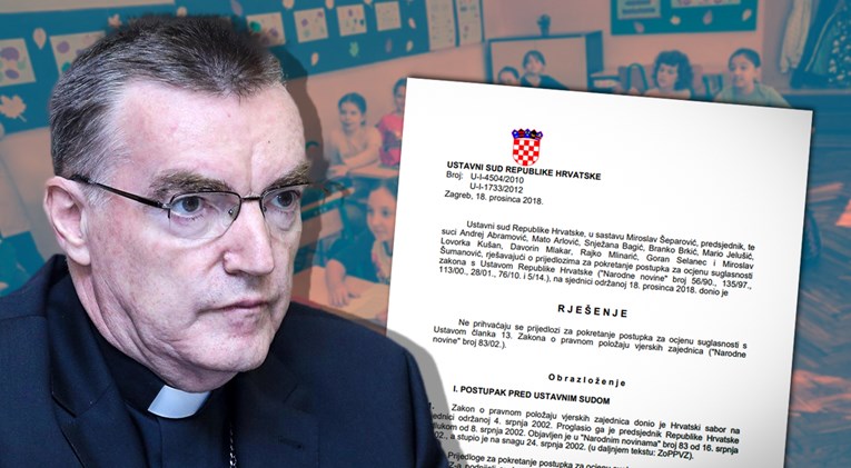 Ustavni sud: Sabor može ukloniti vjeronauk iz škola