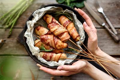 Hrenovke zamotane u slaninu prema receptu Mary Berry