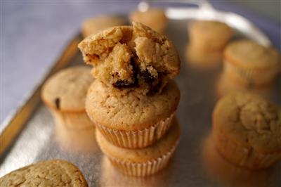 Muffini s komadićima čokolade