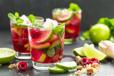 Mojito od malina i đumbira