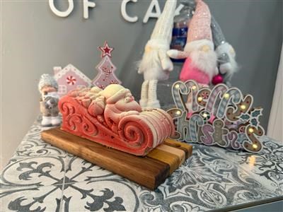 Djedica na saonicama